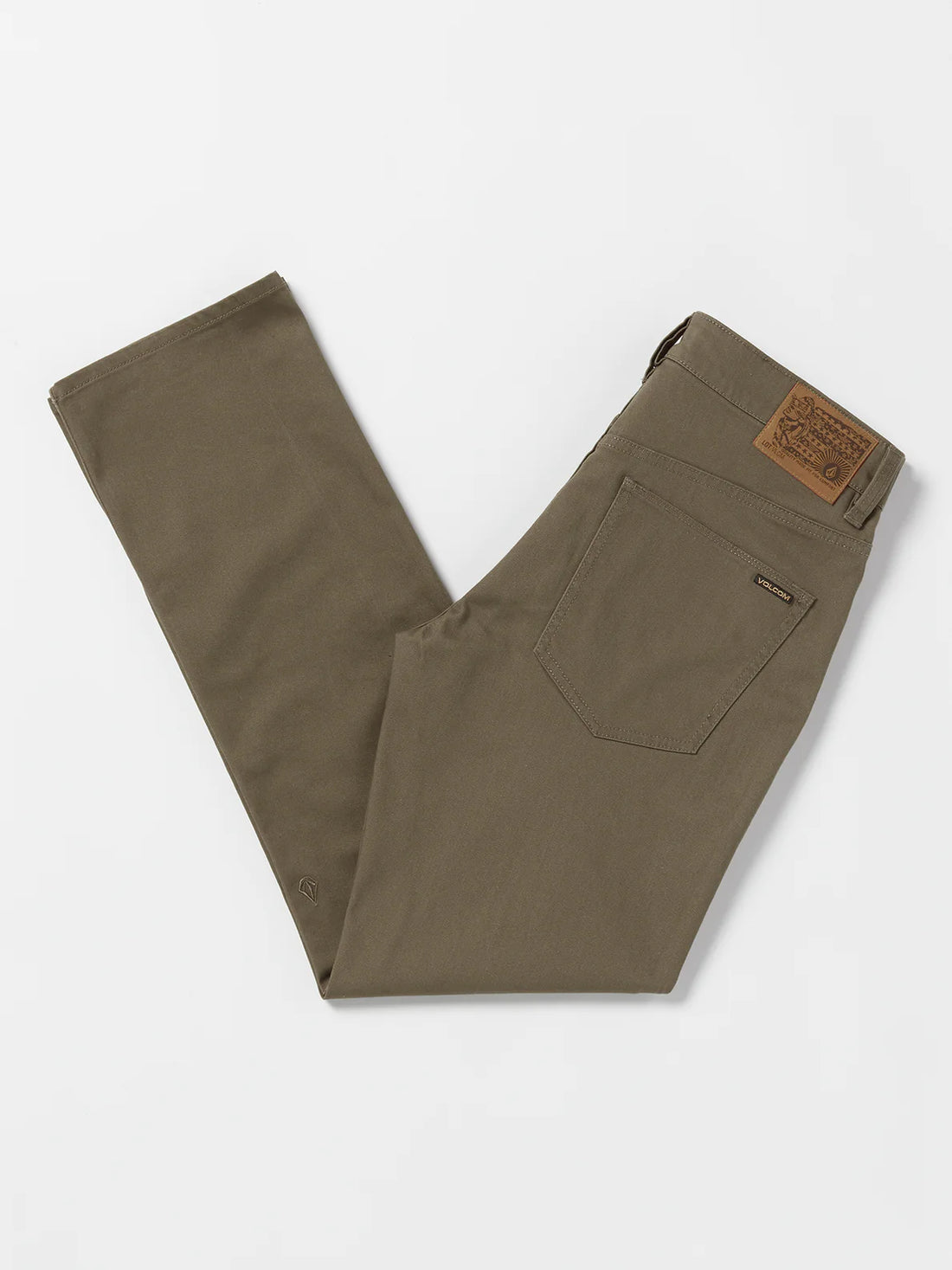 Pantalon Solver 5 Pocket Slub Bison Volcom