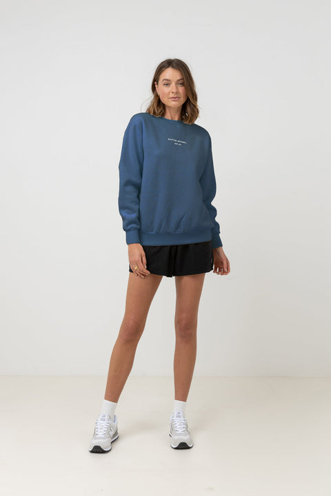 Chandail Classic Brand Fleece Bleu Rhythm