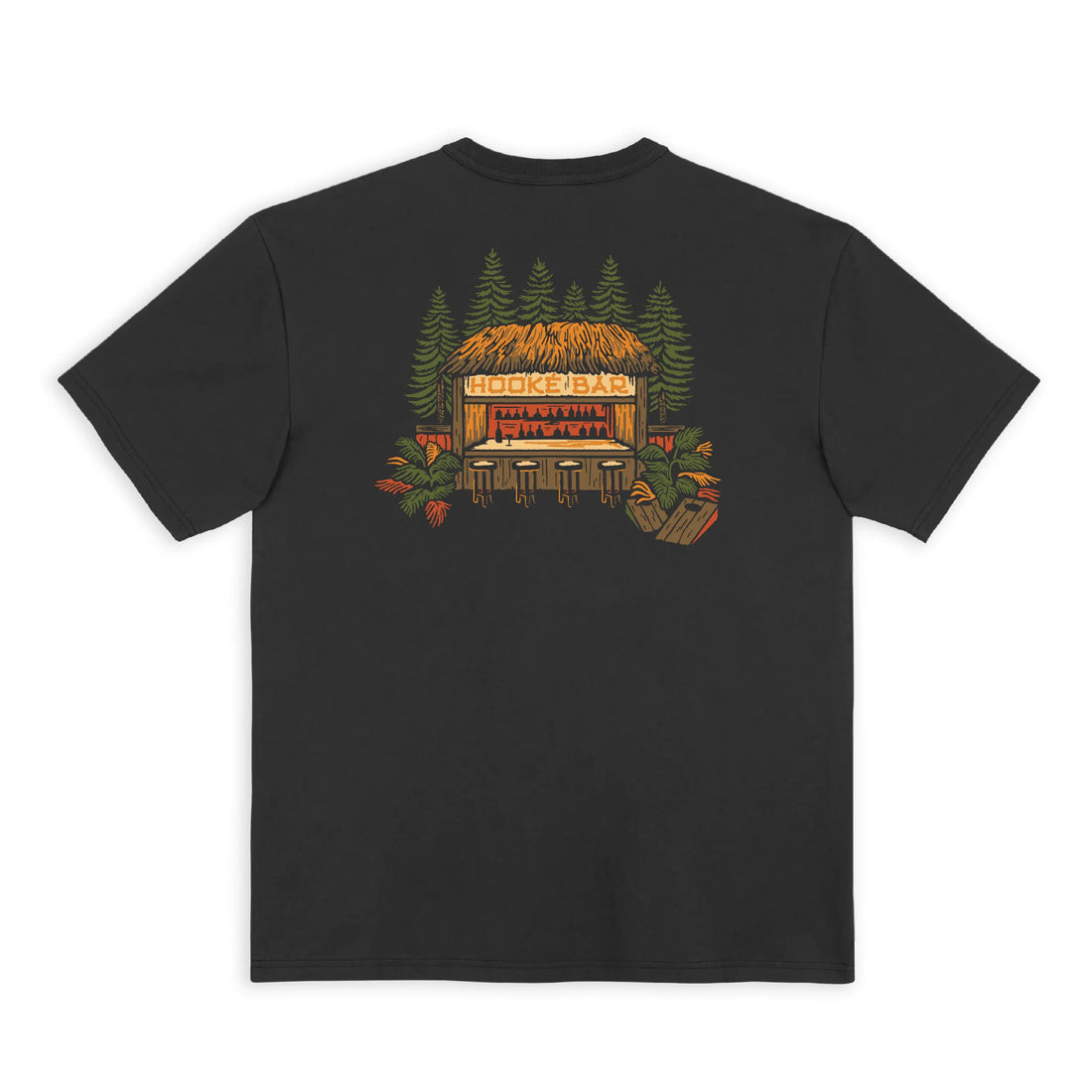 T-Shirt Toast To Nature Noir Hooké