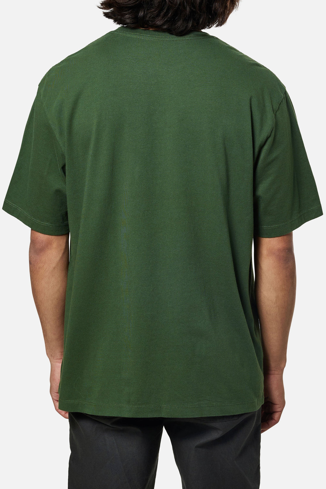 T-Shirt Box Fit Vert Foret Katin