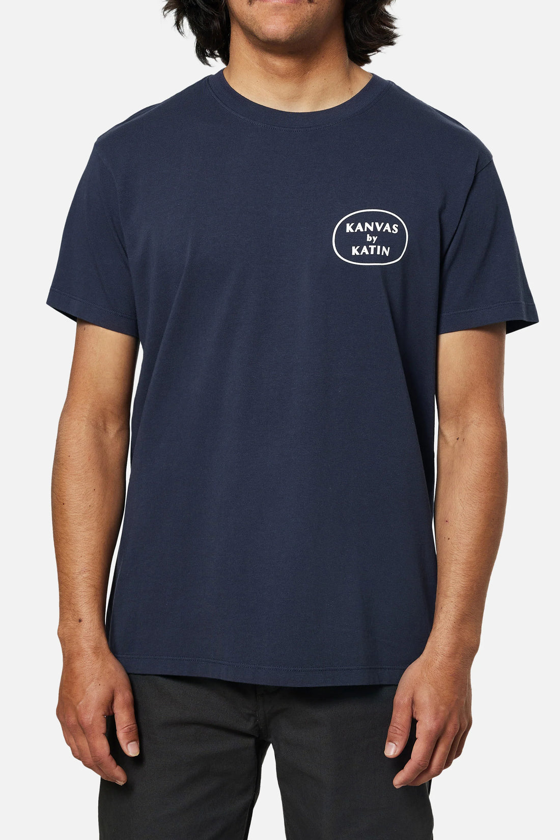 T-Shirt Trimming Bleu Marine Katin