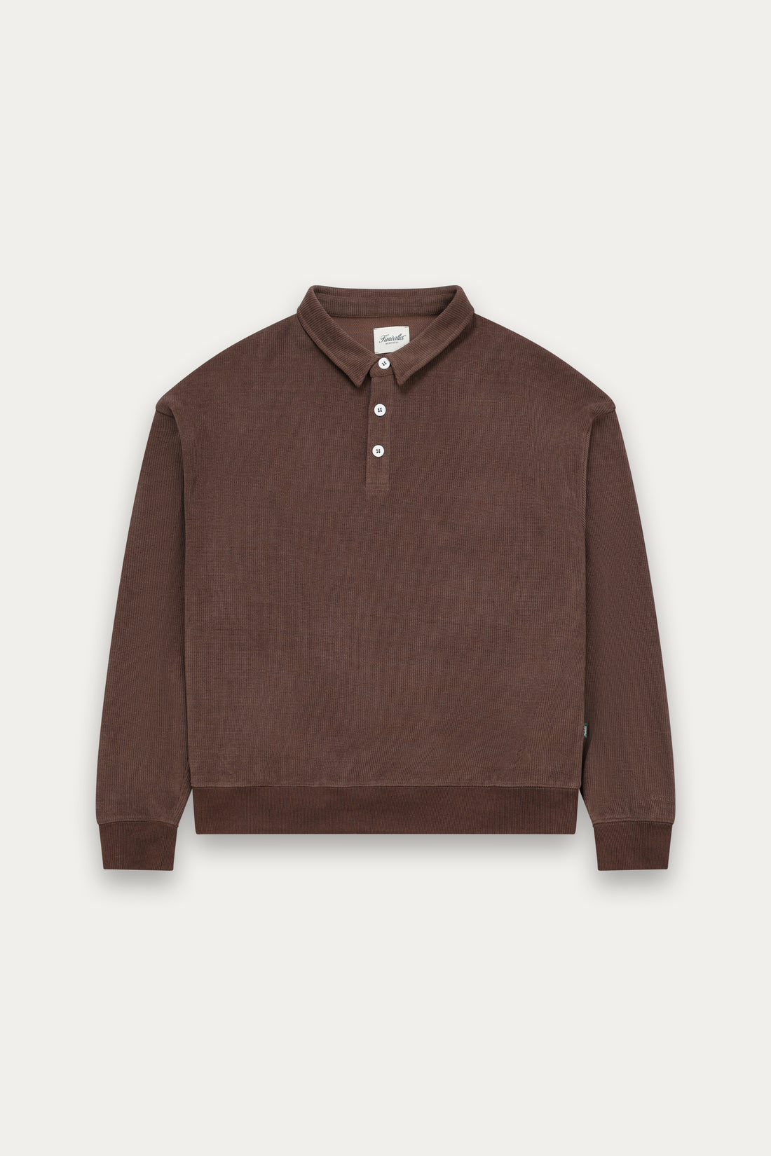 Chandail Chenille Polo Brun Kuwalla Tee