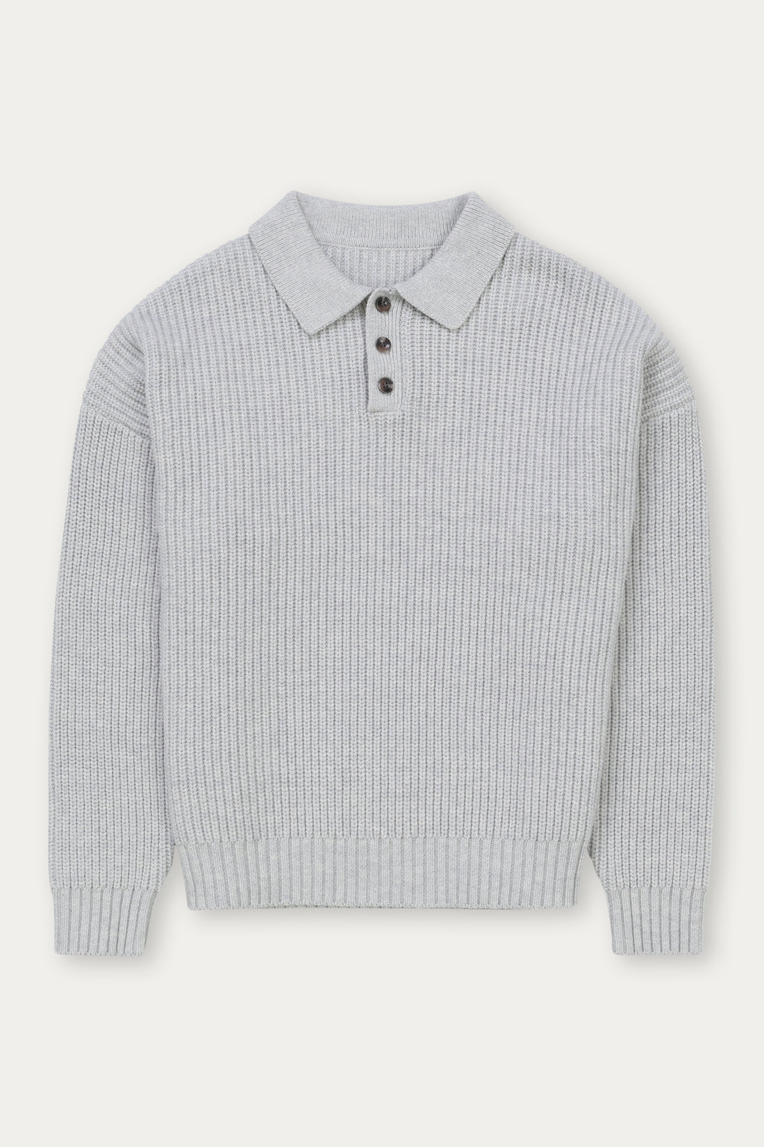 Chandail Knit Polo Gris Kuwalla Tee