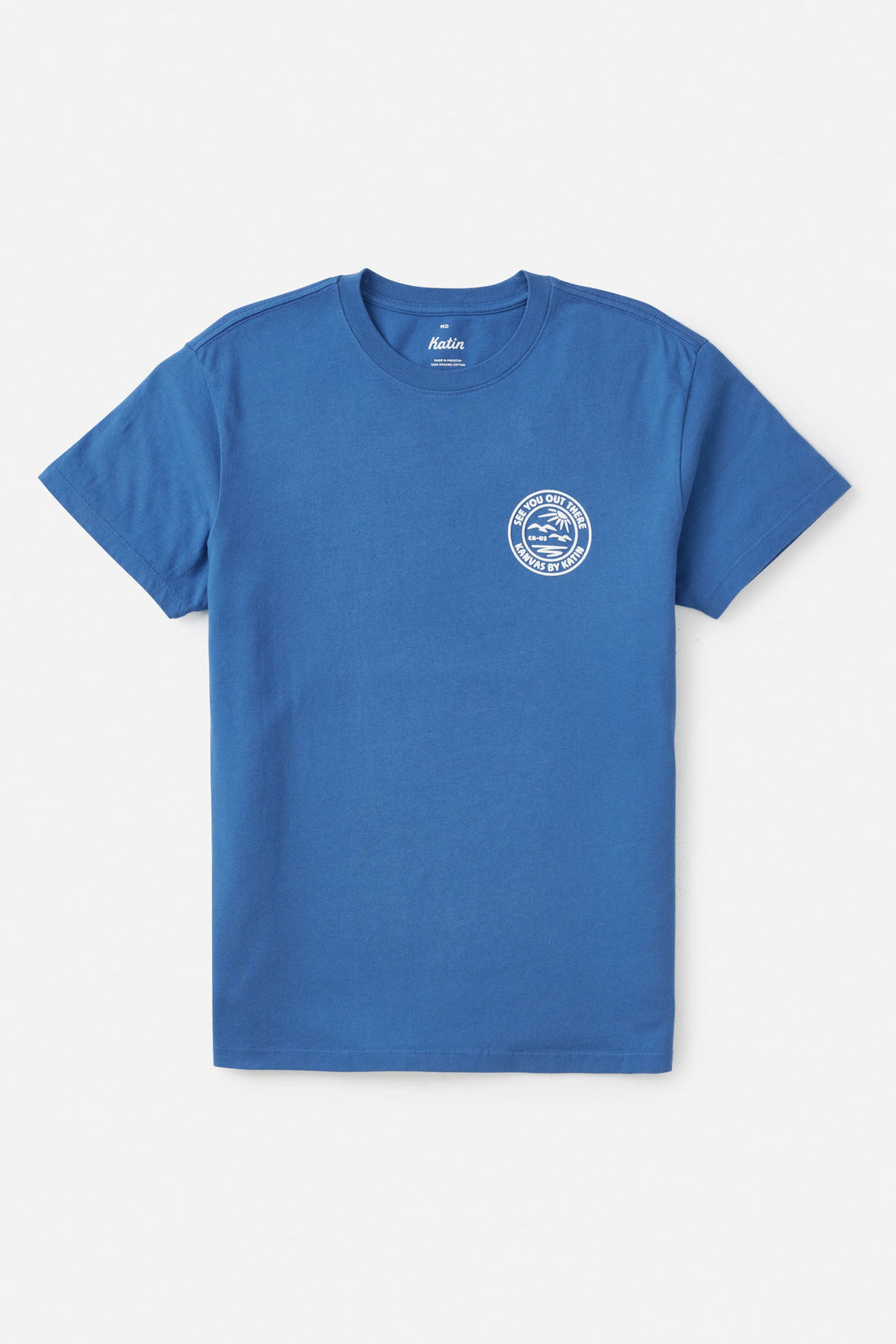 T-Shirt Wetlands Bleu Katin