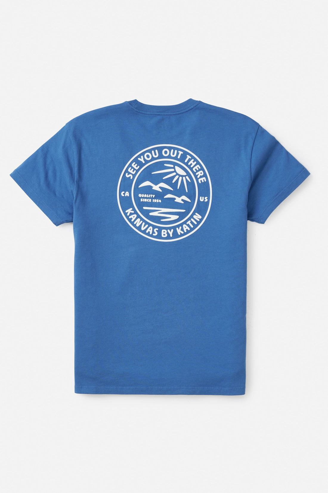 T-Shirt Wetlands Bleu Katin