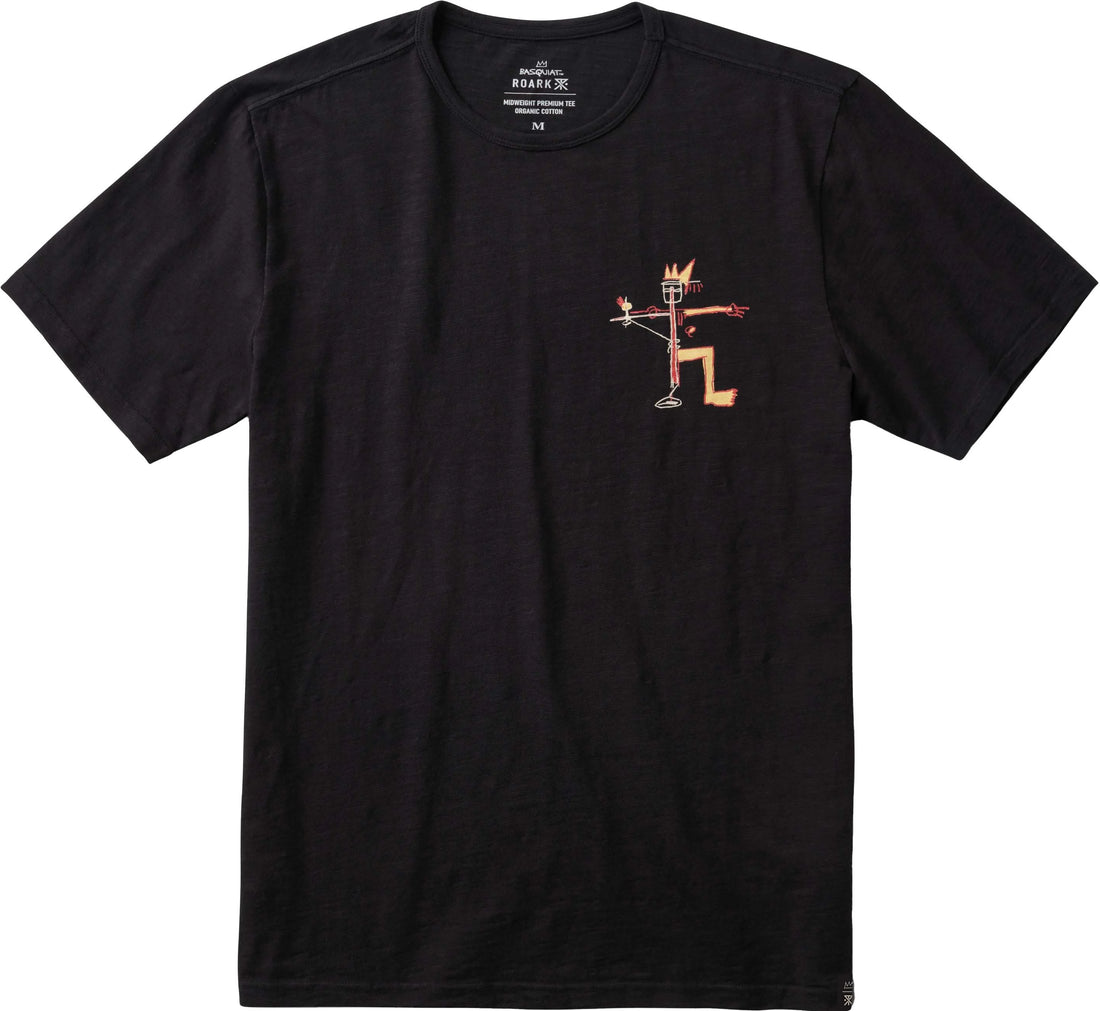 T-Shirt Basquiat Thesis Noir Roark