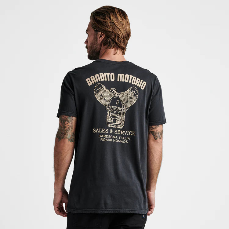 T-Shirt Bandito Motorio Noir Roark