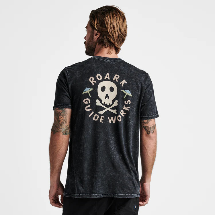 T-Shirt Guideworks Skull Noir Roark