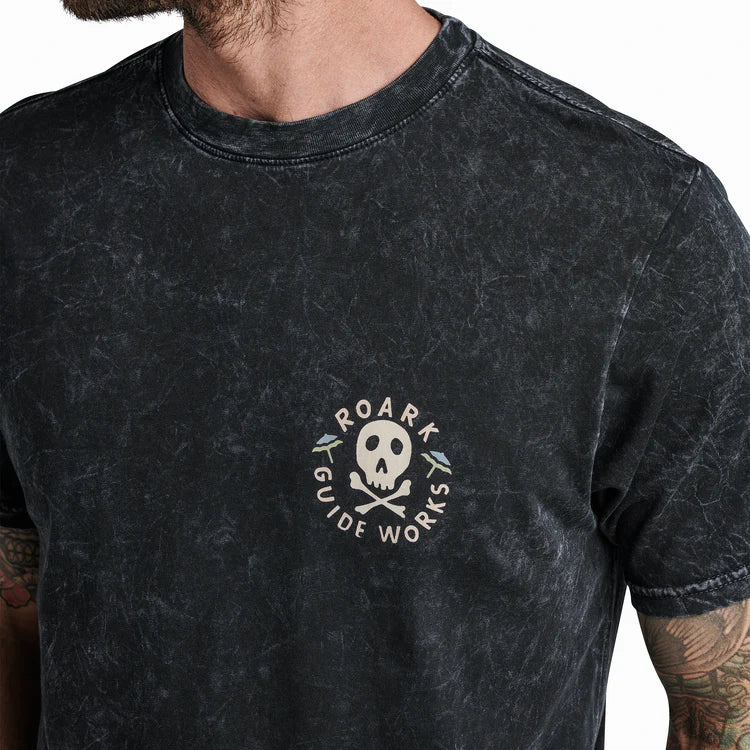 T-Shirt Guideworks Skull Noir Roark