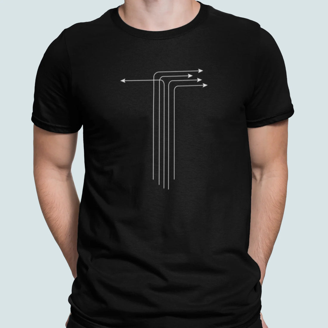 T-Shirt Sa Voie Noir Baltrakon