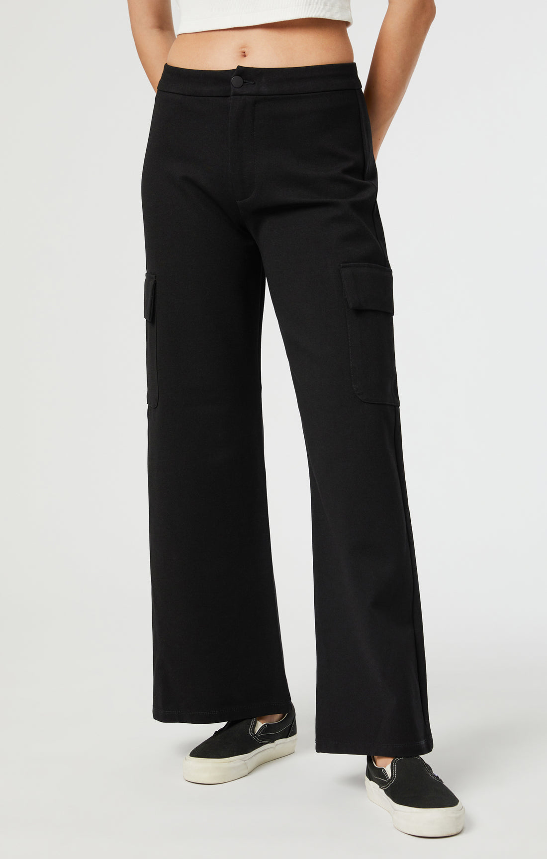 Pantalon Shira Cargo Black Move Stretch Mavi Jeans