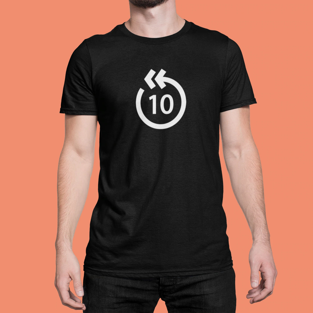 T-Shirt 10 Secondes Noir Baltrakon