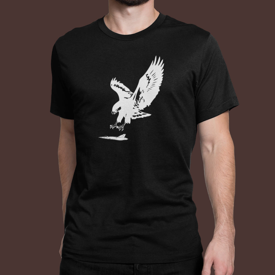 T-Shirt Aigle De Fer Noir Baltrakon