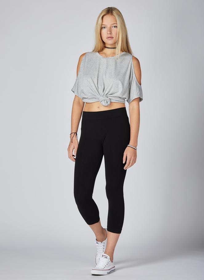 Legging 3/4 Bamboo Noir C'est Moi
