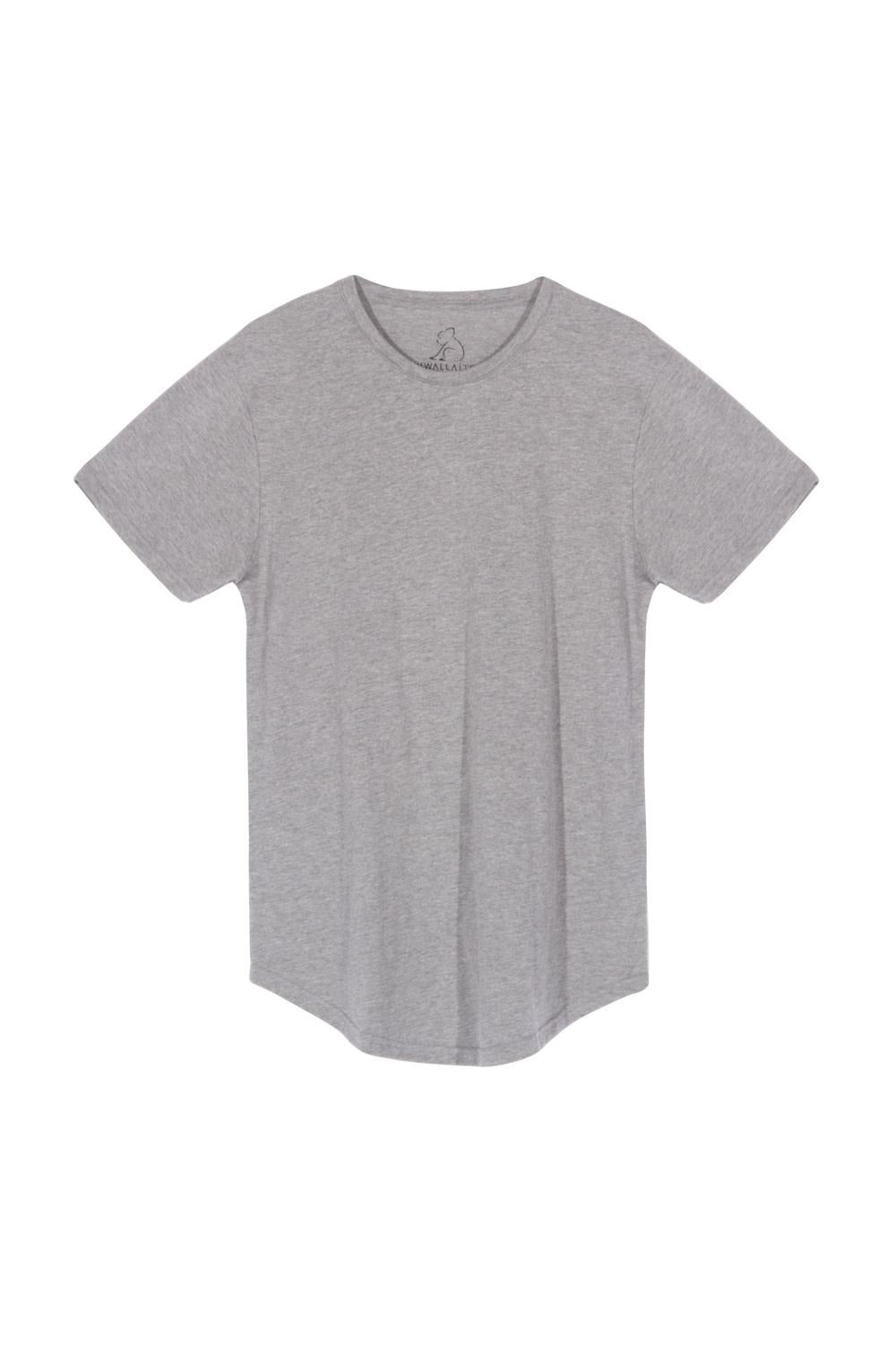 T-Shirt Eazy Scoop Gris Chiné Kuwalla Tee