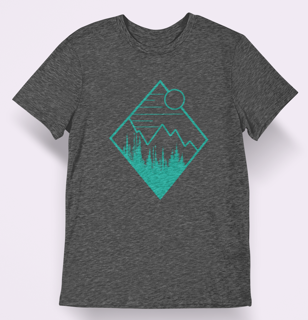 T-Shirt Los Anges Dark Heather Grey Baltrakon