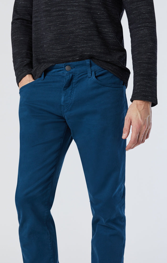 Pantalon Johnny Teal Twill Mavi Jeans