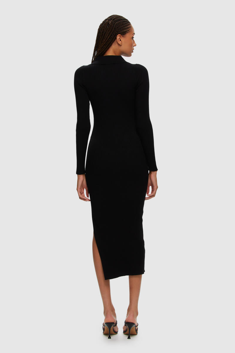 Robe L/S Collared Noir Kuwalla Tee