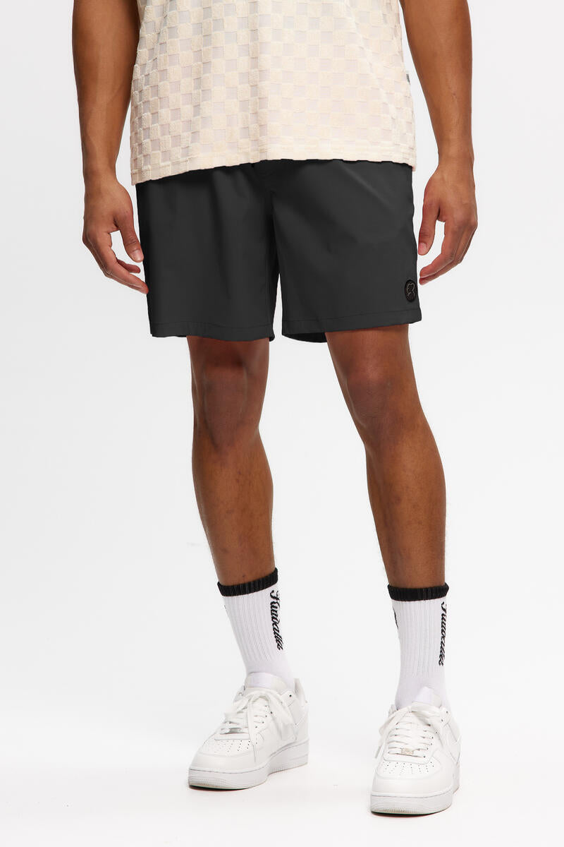 Kuwalla Tee Black Swim Trunk