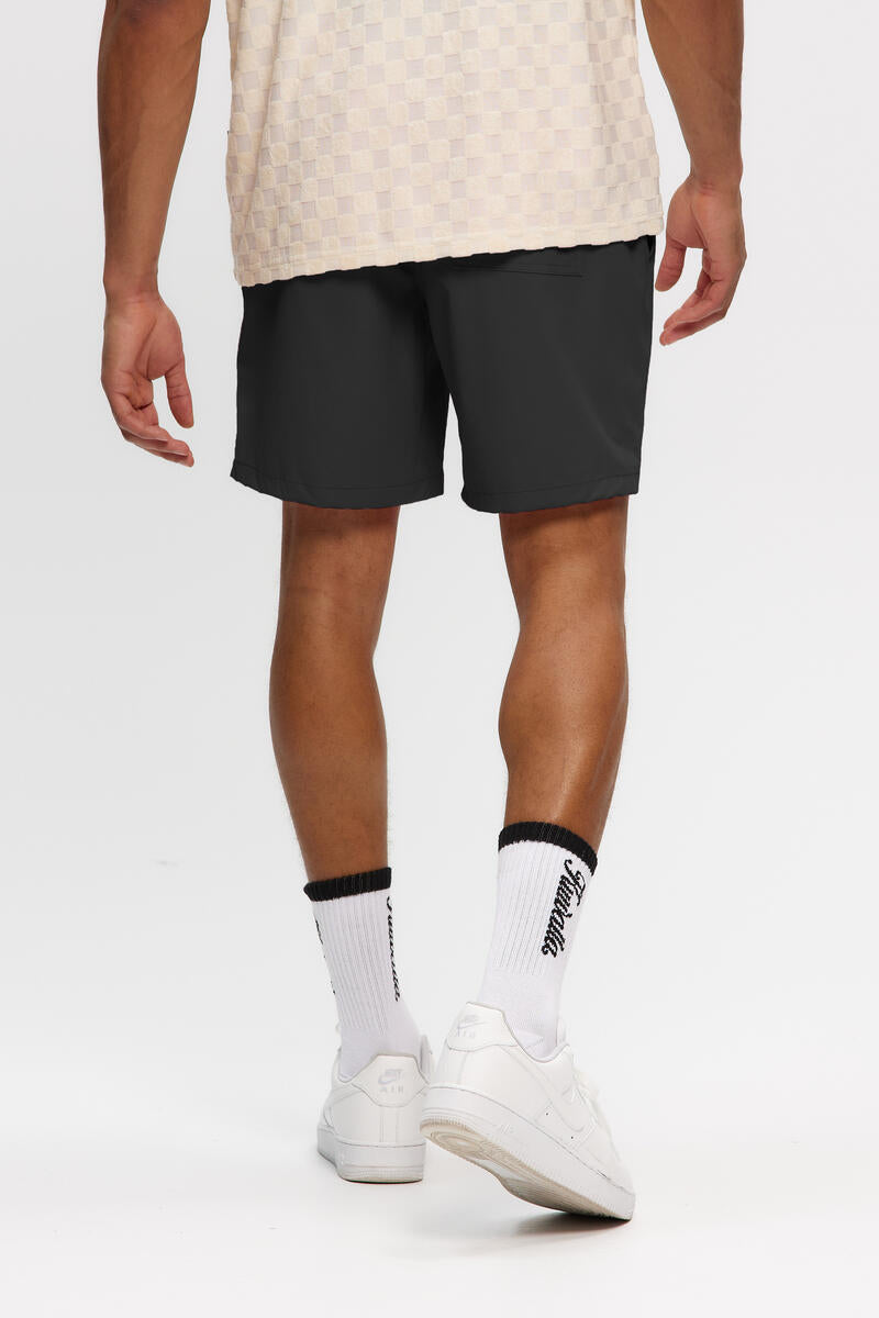 Kuwalla Tee Black Swim Trunk