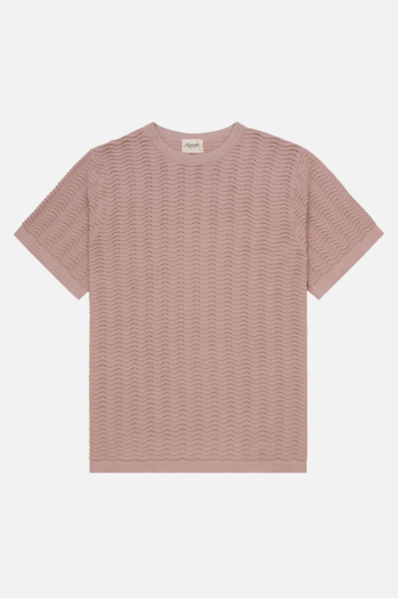 Kuwalla Tee Wave Knit Dusty Lilac Sweater