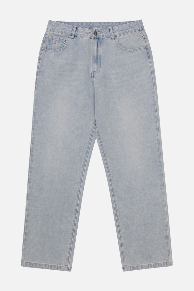 Jeans Baggy Bleu Clair Kuwalla Tee