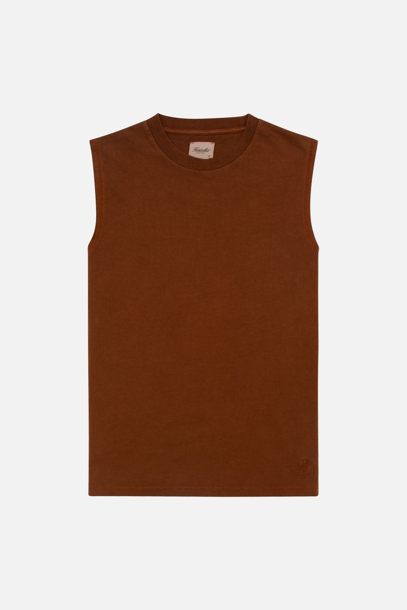 Camisole Muscle Brun Vintage Kuwalla Tee