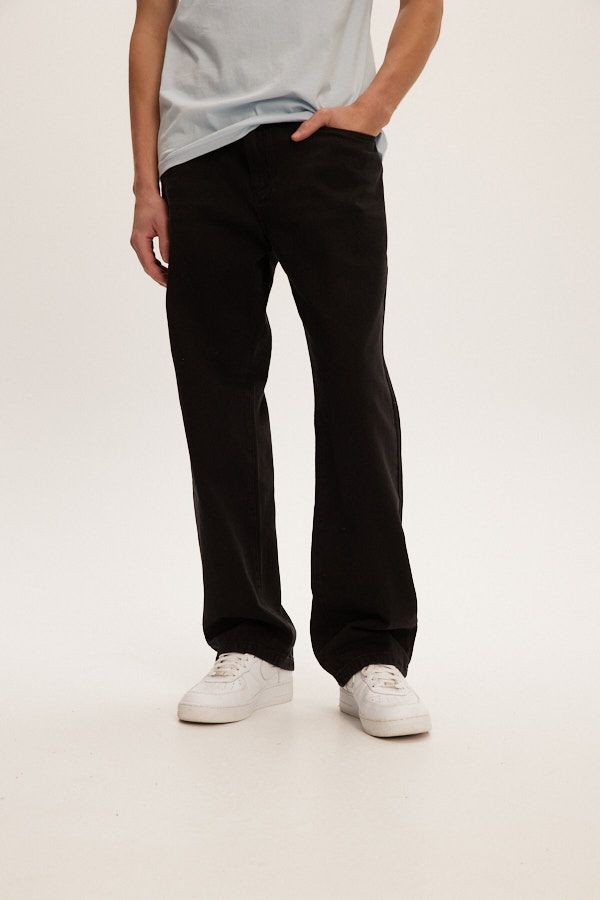 Jeans Baggy Noir Kuwalla Tee
