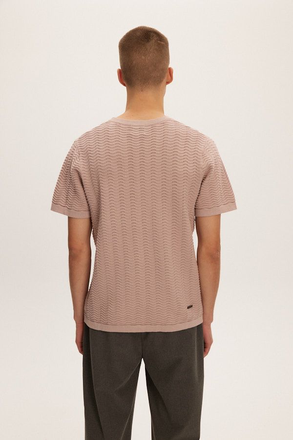 Kuwalla Tee Wave Knit Dusty Lilac Sweater