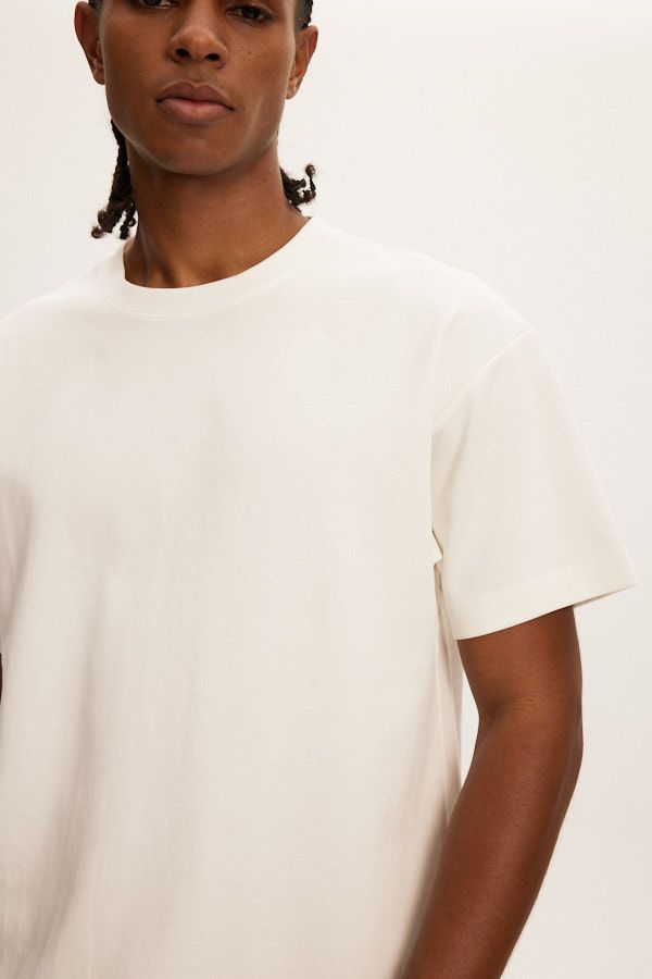 White Kuwalla Tee Flat Box Interlock T-Shirt