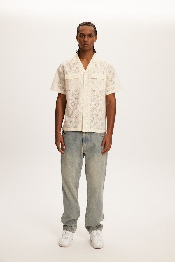 Kuwalla Tee Cream Yacht Lace Shirt