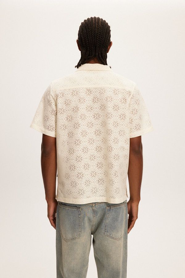 Kuwalla Tee Cream Yacht Lace Shirt