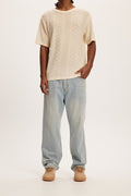 Jeans Baggy Bleu Clair Kuwalla Tee