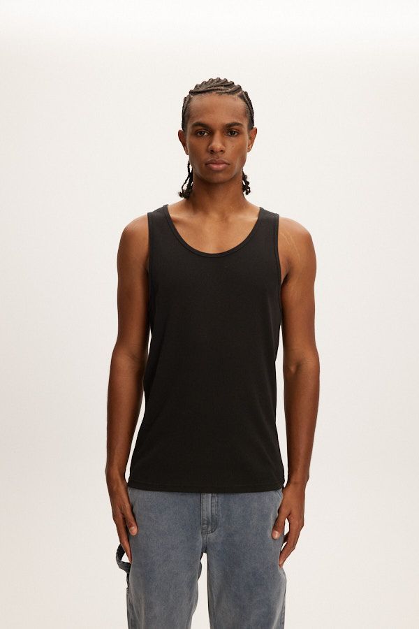 Kuwalla Tee Black Ribbed Camisole