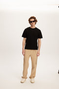 Chandail Wave Knit Noir Kuwalla Tee