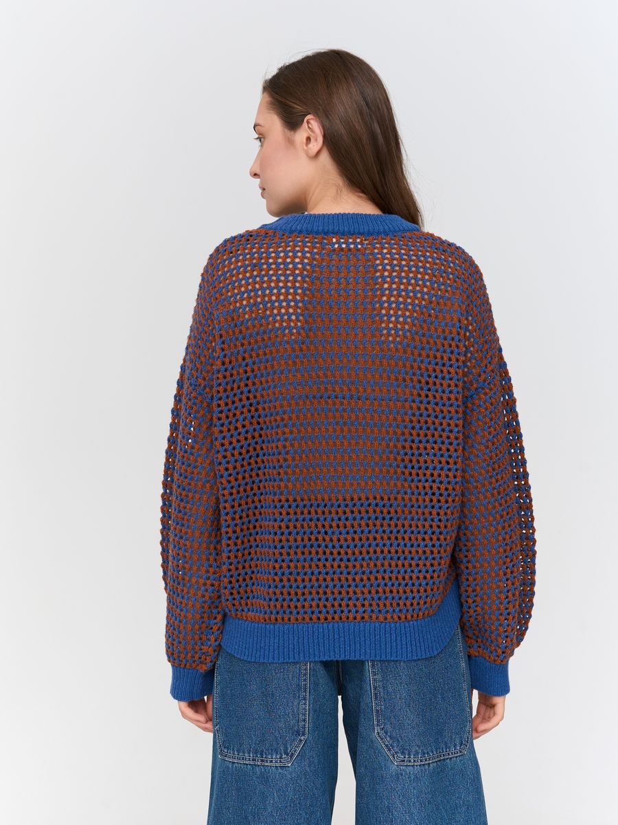 Pull Noga Bleu & Caramel 24 Colours