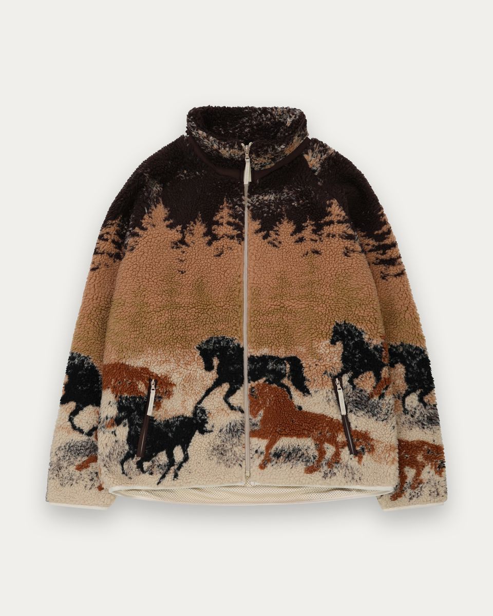 Veste Printed Sherpa Wild Horses 2.0 Kuwalla Tee