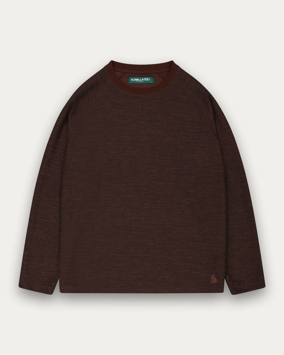 Chandail Marled Thermal Brun Kuwalla Tee