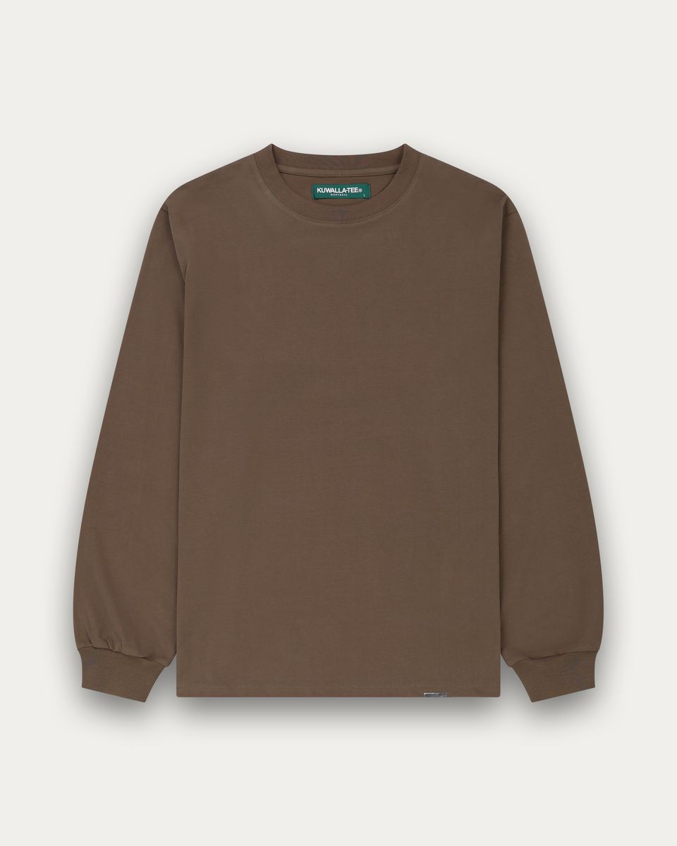 Chandail Final Boss LS Taupe Kuwalla Tee