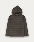 Striped Hood Pullover Olive Kuwalla Tee