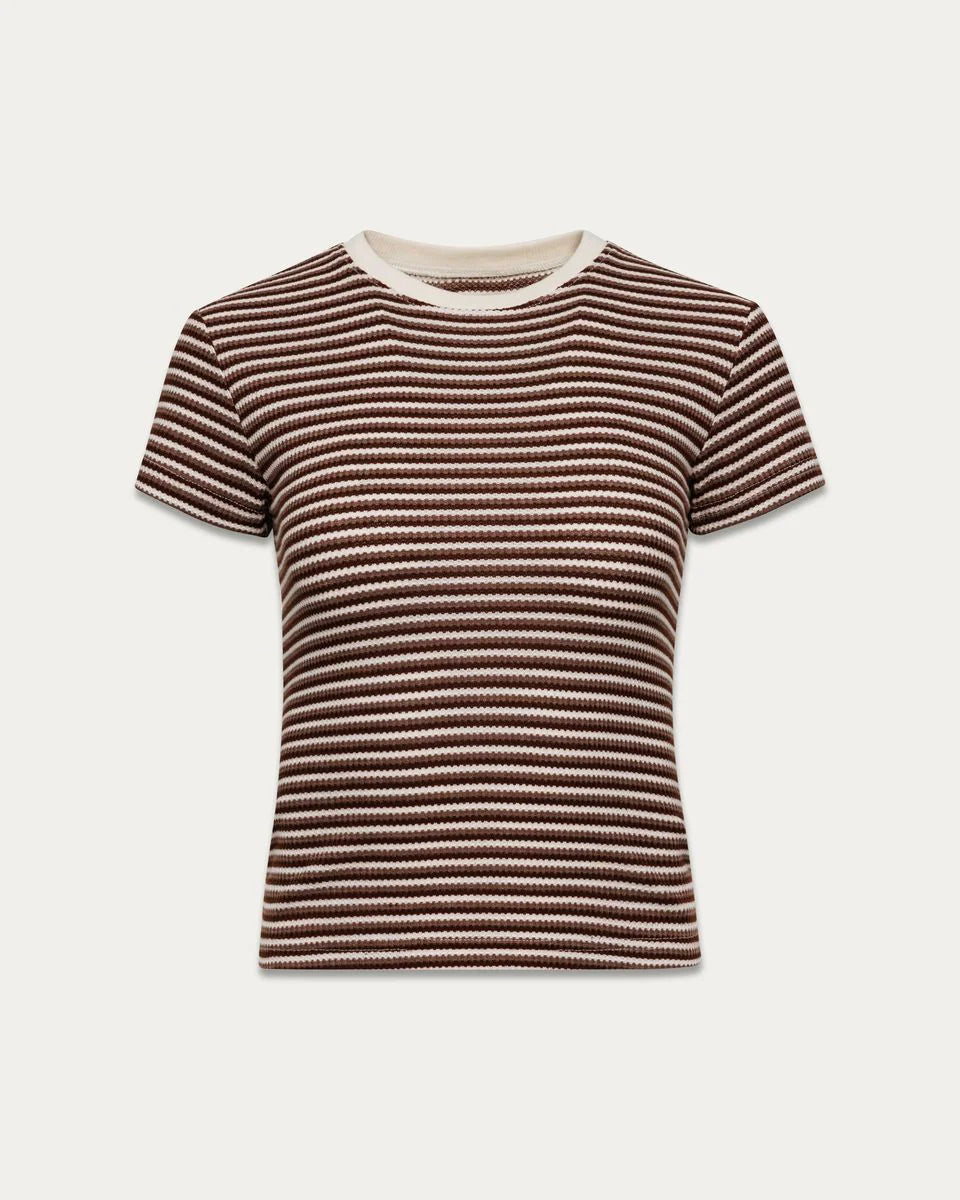 T-Shirt Yasmine Brown Kuwalla Tee