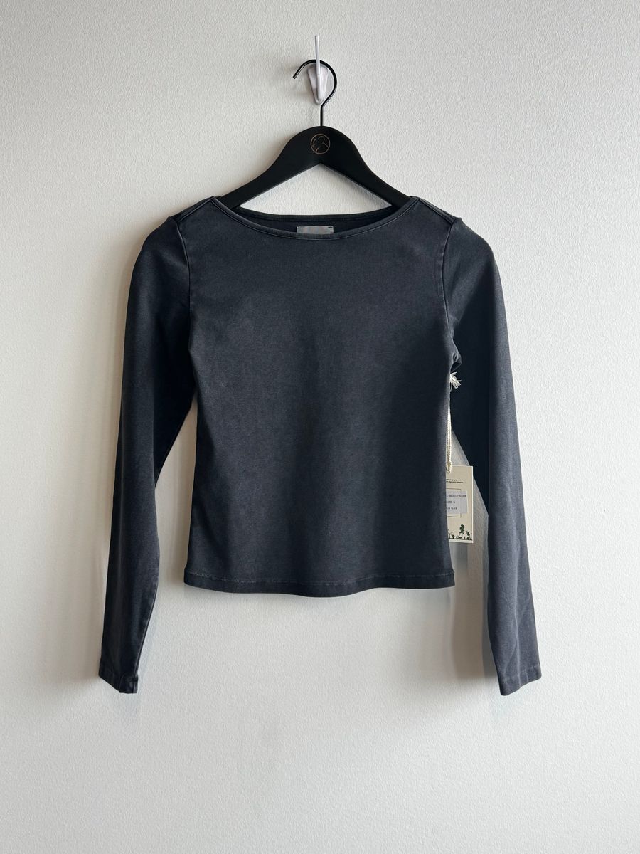 Chandail Boatneck LS Noir Kuwalla Tee