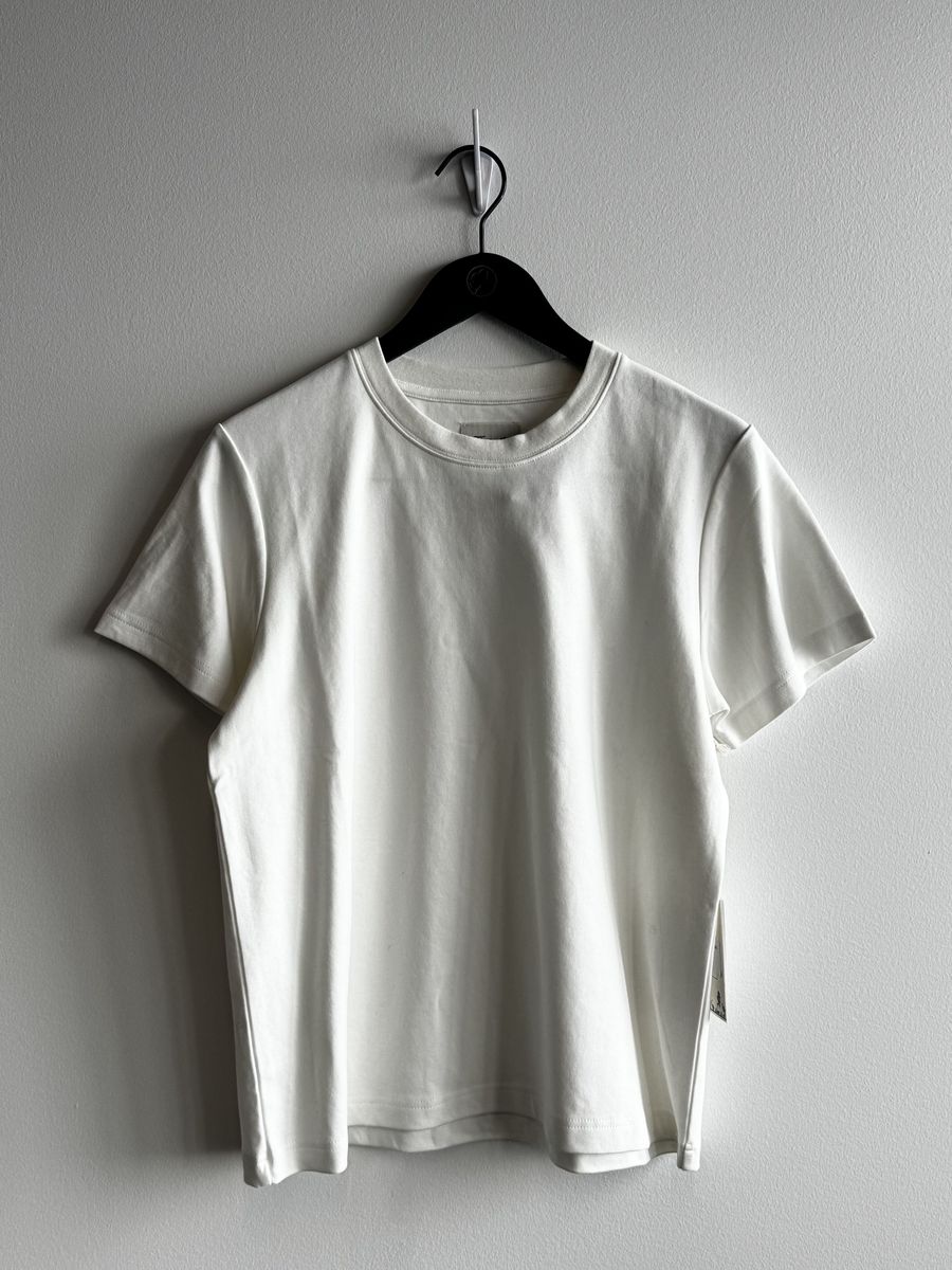 T-Shirt Double Knit Muse Blanc Kuwalla Tee