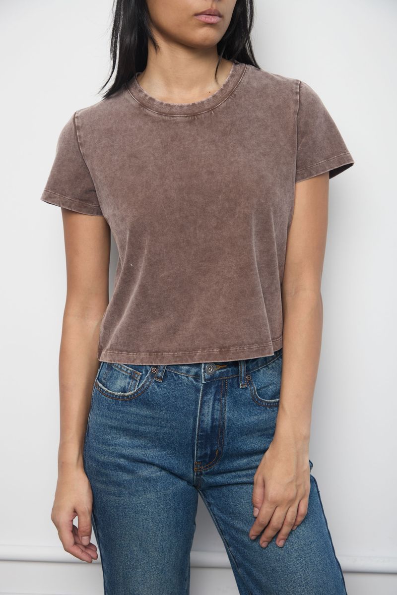 T-Shirt Solstice Ease Brun Kuwalla Tee