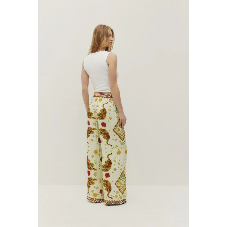 Pantalon Lounge Tigre Crème Kuwalla Tee