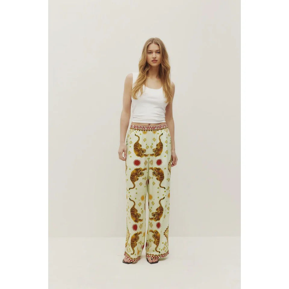 Pantalon Lounge Tigre Crème Kuwalla Tee