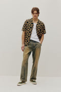 Chemise Linen Printed Sunny Tile Kuwalla Tee