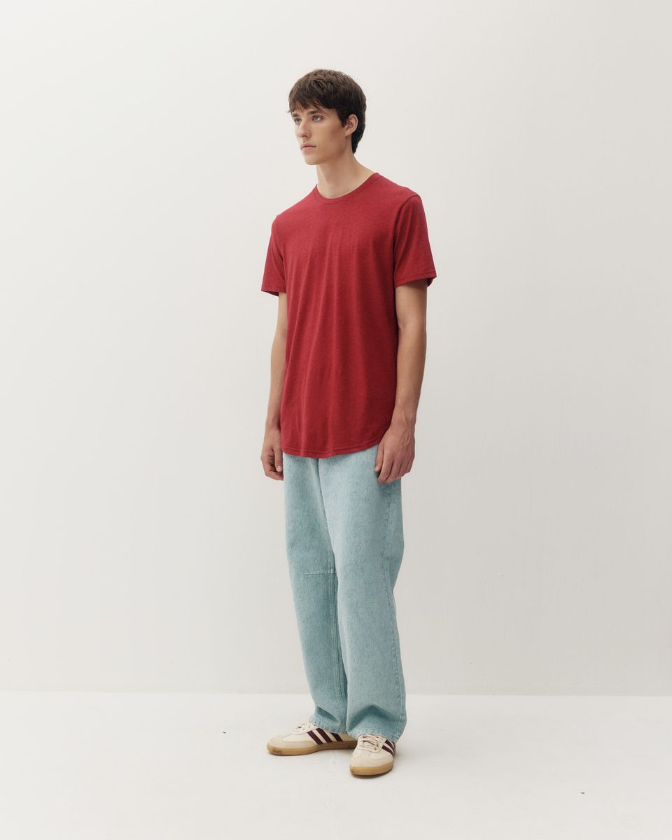 T-Shirt Eazy Scoop Rouge Rosewood Kuwalla Tee