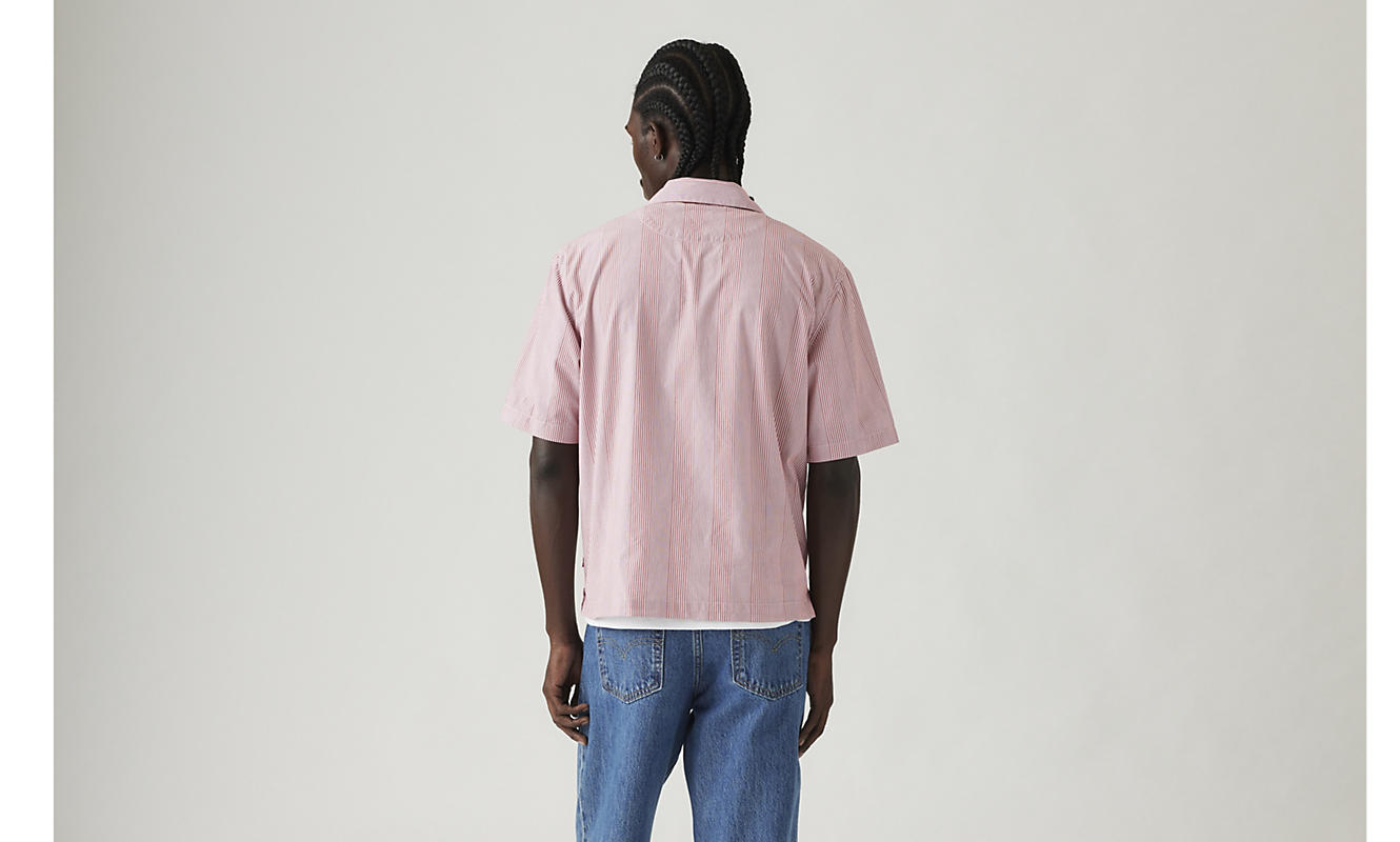 Levi's Townes Boxy Red Stripe Shirt