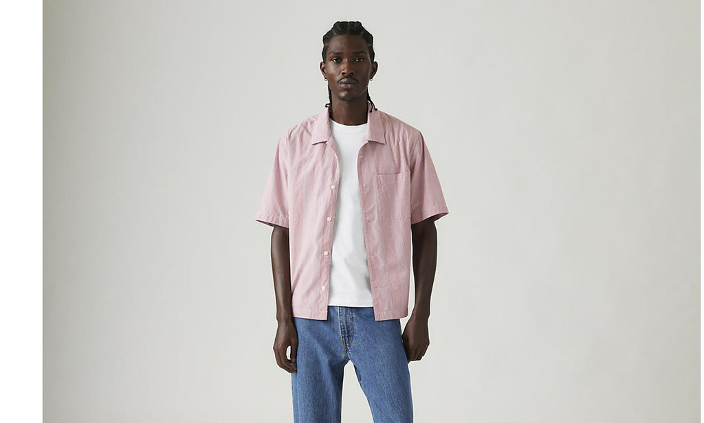 Levi's Townes Boxy Red Stripe Shirt